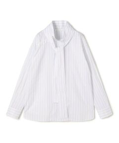 TOMORROWLAND / トゥモローランド シャツ・ブラウス（半袖以外） | コットンシルクブロード スタンドカラータイシャツ