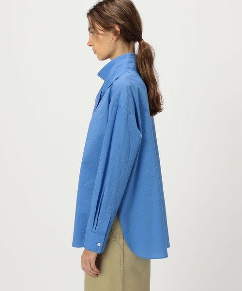 TOMORROWLAND / トゥモローランド シャツ・ブラウス（半袖以外） | コットンシルクブロード スタンドカラータイシャツ | 詳細3