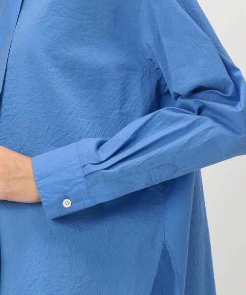 TOMORROWLAND / トゥモローランド シャツ・ブラウス（半袖以外） | コットンシルクブロード スタンドカラータイシャツ | 詳細7