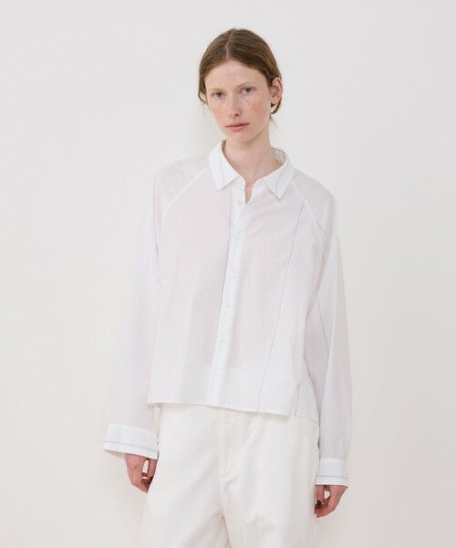 TOMORROWLAND / トゥモローランド シャツ・ブラウス | コットン ラグランスリーブシャツ | 詳細2