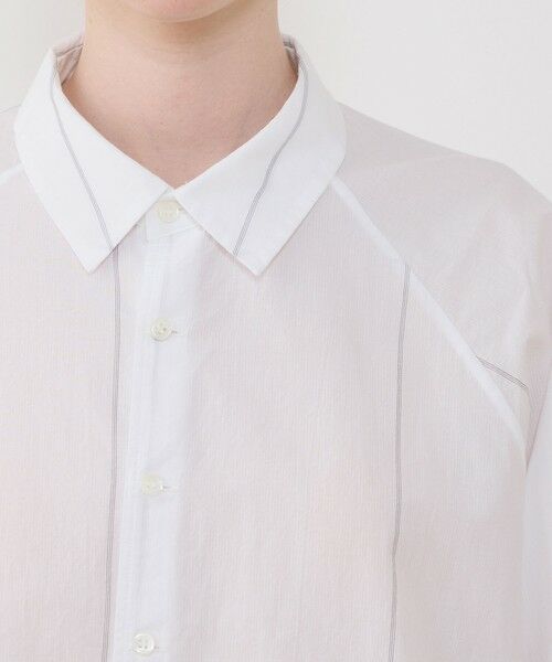 TOMORROWLAND / トゥモローランド シャツ・ブラウス | コットン ラグランスリーブシャツ | 詳細5