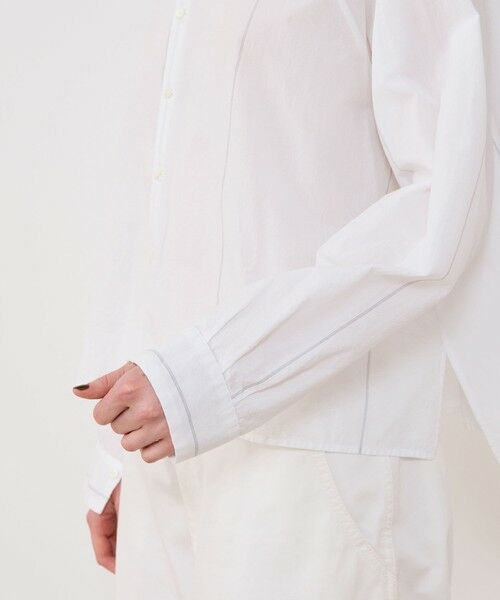 TOMORROWLAND / トゥモローランド シャツ・ブラウス | コットン ラグランスリーブシャツ | 詳細6