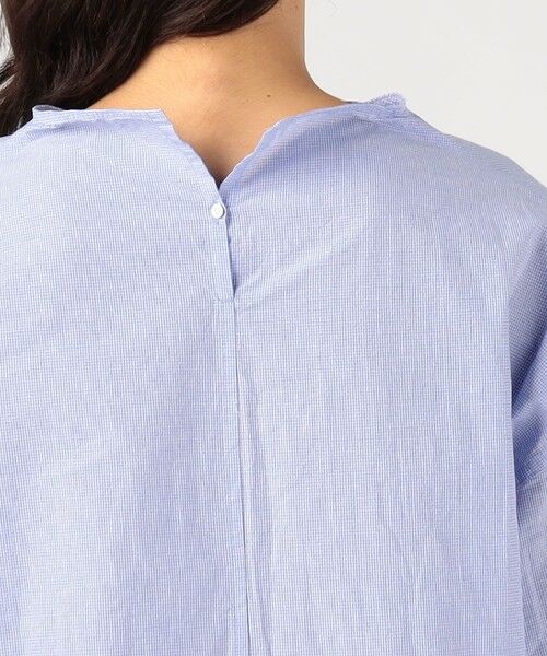 TOMORROWLAND / トゥモローランド シャツ・ブラウス | コットン ミドルネックバックボタンシャツ | 詳細5