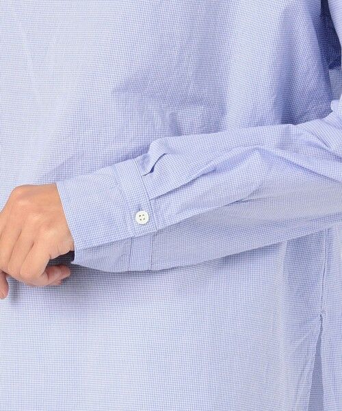 TOMORROWLAND / トゥモローランド シャツ・ブラウス | コットン ミドルネックバックボタンシャツ | 詳細6