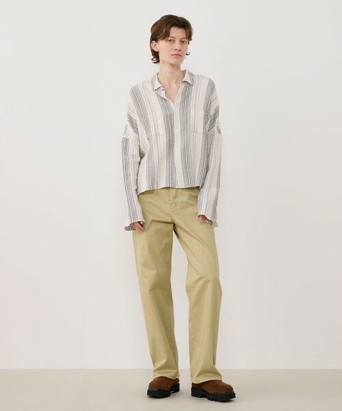 TOMORROWLAND / トゥモローランド シャツ・ブラウス（半袖以外） | エアリーサッカー ワイドフィットシャツ | 詳細1