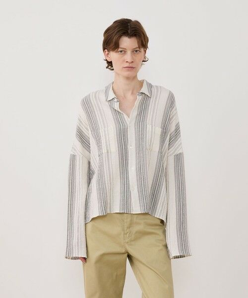 TOMORROWLAND / トゥモローランド シャツ・ブラウス（半袖以外） | エアリーサッカー ワイドフィットシャツ | 詳細2