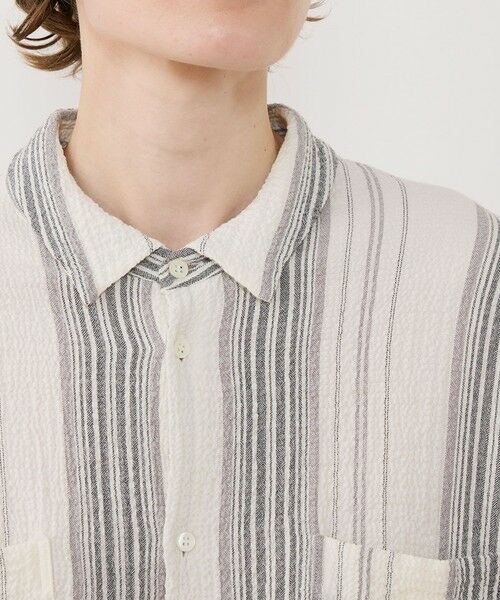 TOMORROWLAND / トゥモローランド シャツ・ブラウス（半袖以外） | エアリーサッカー ワイドフィットシャツ | 詳細5