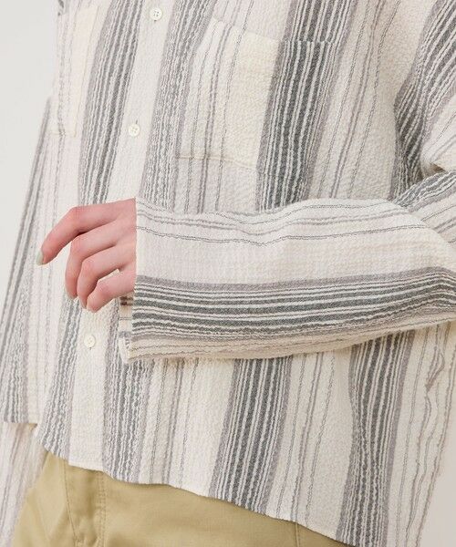 TOMORROWLAND / トゥモローランド シャツ・ブラウス（半袖以外） | エアリーサッカー ワイドフィットシャツ | 詳細6