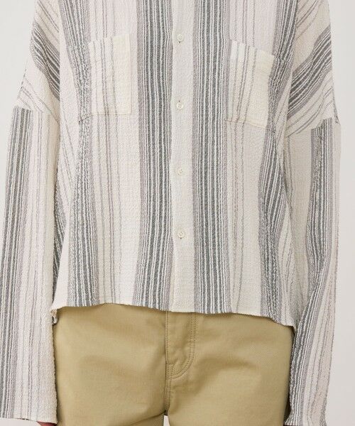 TOMORROWLAND / トゥモローランド シャツ・ブラウス（半袖以外） | エアリーサッカー ワイドフィットシャツ | 詳細8