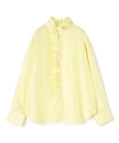 TOMORROWLAND / トゥモローランド シャツ・ブラウス | シルクハブタエ フリルカラーシャツ