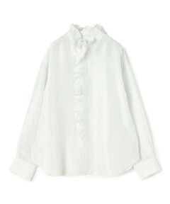 TOMORROWLAND / トゥモローランド シャツ・ブラウス | シルクハブタエ フリルカラーシャツ