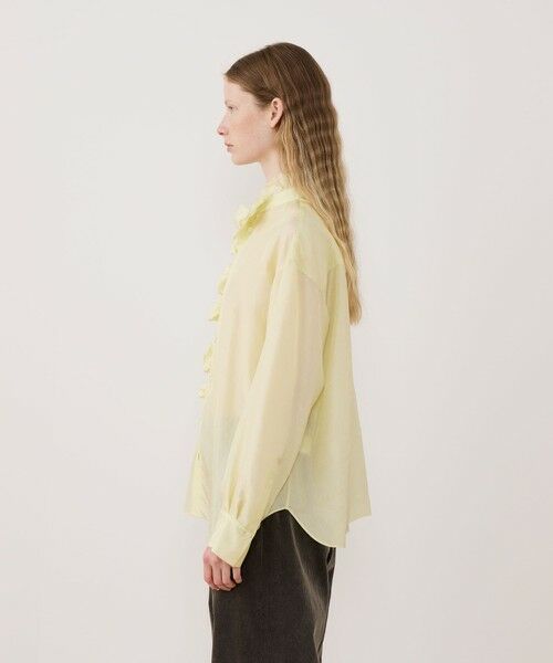 TOMORROWLAND / トゥモローランド シャツ・ブラウス | シルクハブタエ フリルカラーシャツ | 詳細3