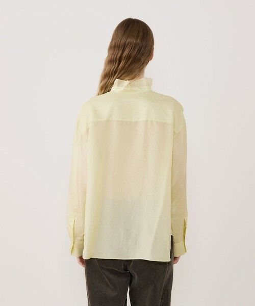 TOMORROWLAND / トゥモローランド シャツ・ブラウス | シルクハブタエ フリルカラーシャツ | 詳細4