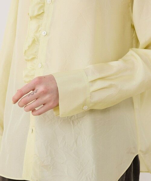 TOMORROWLAND / トゥモローランド シャツ・ブラウス | シルクハブタエ フリルカラーシャツ | 詳細6