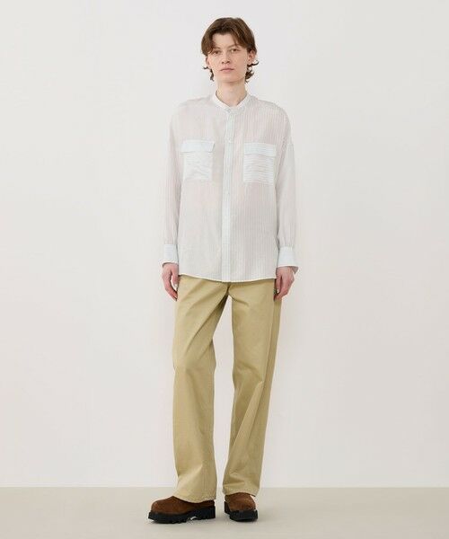 TOMORROWLAND / トゥモローランド シャツ・ブラウス | シルクハブタエ フラップポケットシャツ | 詳細1