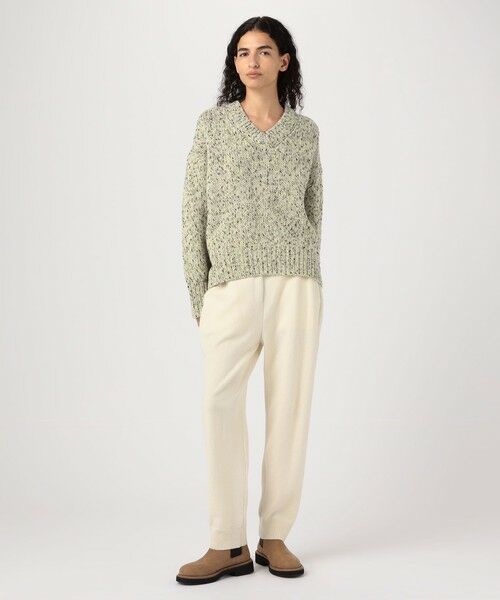 TOMORROWLAND / トゥモローランド ニット・セーター | セサミメランジ Vネックプルオーバー | 詳細1