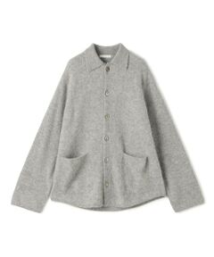 TOMORROWLAND / トゥモローランド カーディガン・ボレロ | ベビーアルパカボイルド シャツカーディガン
