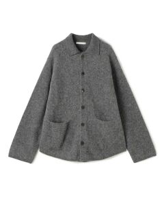 TOMORROWLAND / トゥモローランド カーディガン・ボレロ | ベビーアルパカボイルド シャツカーディガン