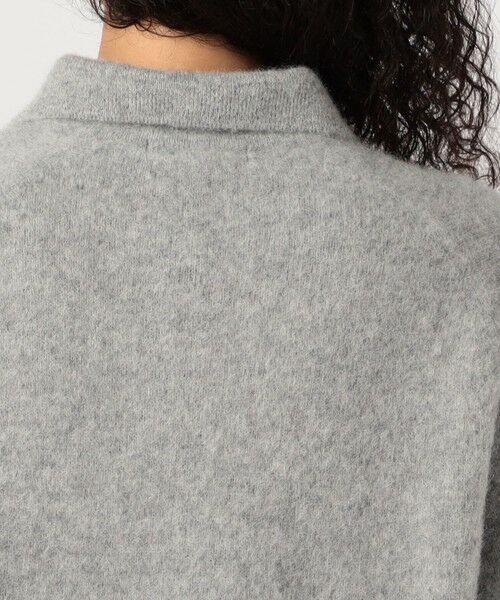 TOMORROWLAND / トゥモローランド カーディガン・ボレロ | ベビーアルパカボイルド シャツカーディガン | 詳細6