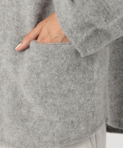 TOMORROWLAND / トゥモローランド カーディガン・ボレロ | ベビーアルパカボイルド シャツカーディガン | 詳細8