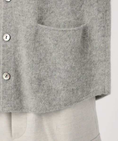 TOMORROWLAND / トゥモローランド カーディガン・ボレロ | ベビーアルパカボイルド シャツカーディガン | 詳細9