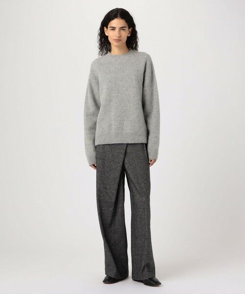 TOMORROWLAND / トゥモローランド ニット・セーター | ベビーアルパカボイルド クルーネックプルオーバー | 詳細1