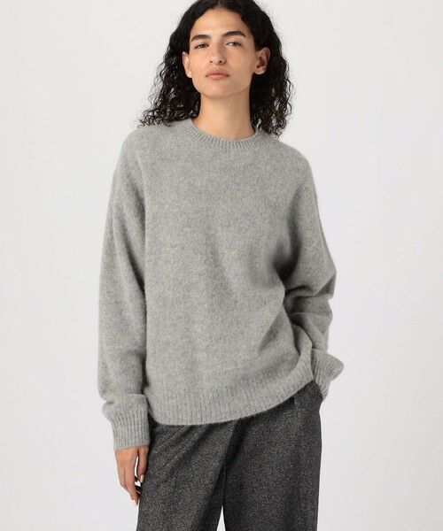 TOMORROWLAND / トゥモローランド ニット・セーター | ベビーアルパカボイルド クルーネックプルオーバー | 詳細2