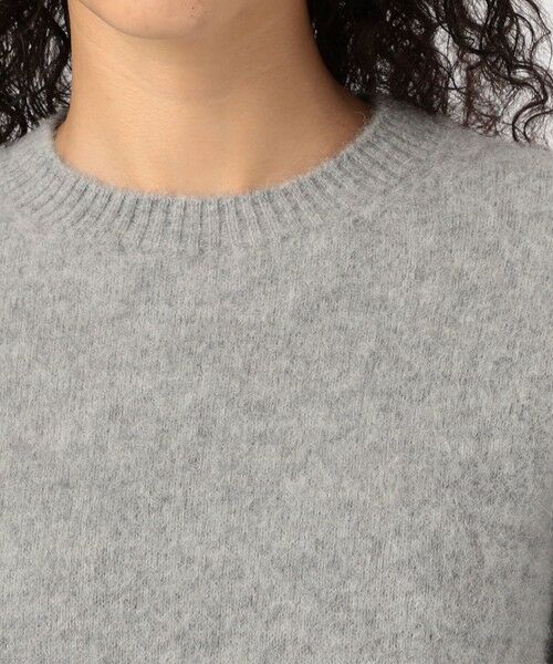 TOMORROWLAND / トゥモローランド ニット・セーター | ベビーアルパカボイルド クルーネックプルオーバー | 詳細5