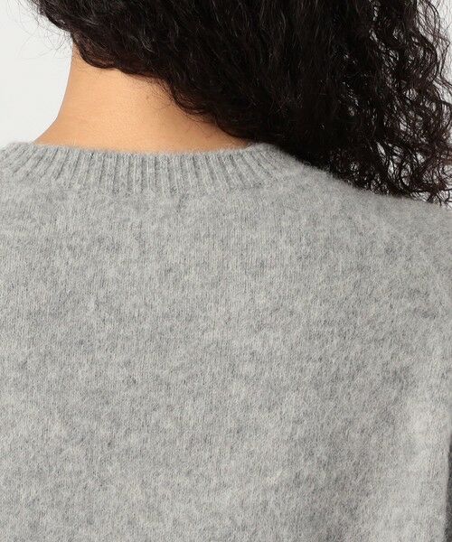TOMORROWLAND / トゥモローランド ニット・セーター | ベビーアルパカボイルド クルーネックプルオーバー | 詳細6