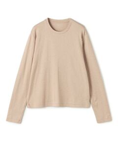 TOMORROWLAND / トゥモローランド Tシャツ | コットンカシミヤジャージー クルーネックプルオーバー