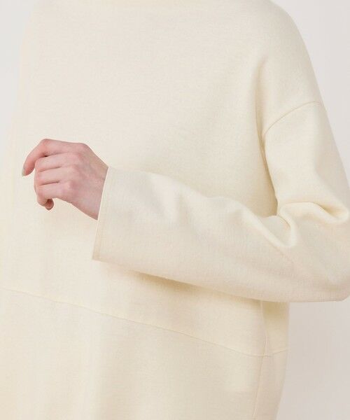 TOMORROWLAND / トゥモローランド カットソー | ウールミルドスムース ビルドネックプルオーバー | 詳細6