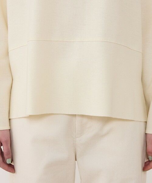 TOMORROWLAND / トゥモローランド カットソー | ウールミルドスムース ビルドネックプルオーバー | 詳細7