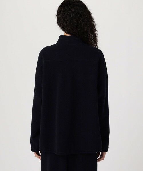 TOMORROWLAND / トゥモローランド カットソー | ウールカシミヤフリース ハーフジッププルオーバー | 詳細4