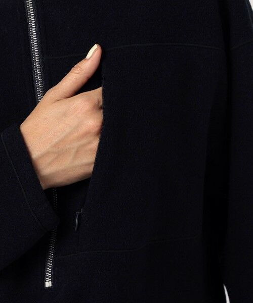 TOMORROWLAND / トゥモローランド カットソー | ウールカシミヤフリース ハーフジッププルオーバー | 詳細9