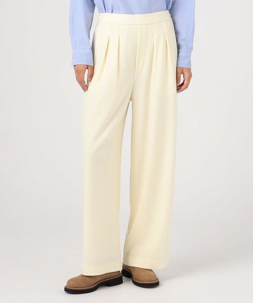 TOMORROWLAND / トゥモローランド その他パンツ | ミルドスムース タックワイドパンツ | 詳細2