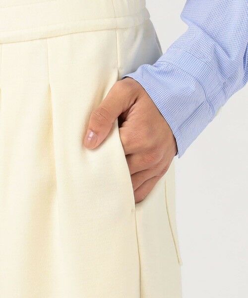 TOMORROWLAND / トゥモローランド その他パンツ | ミルドスムース タックワイドパンツ | 詳細7