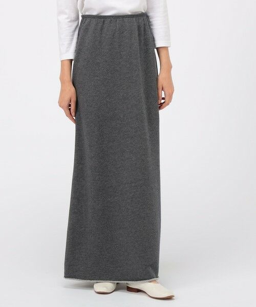 TOMORROWLAND / トゥモローランド ロング・マキシ丈スカート | スーピマコットンカシミヤ Aラインマキシスカート | 詳細2
