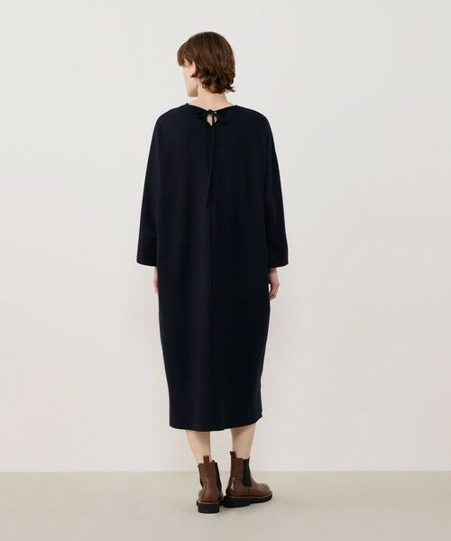 TOMORROWLAND / トゥモローランド ミニ丈・ひざ丈ワンピース | ミルドスムース クルーネックワンピース | 詳細4