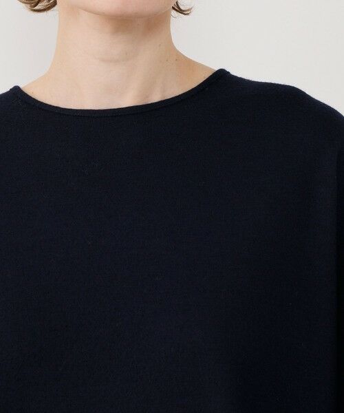 TOMORROWLAND / トゥモローランド ミニ丈・ひざ丈ワンピース | ミルドスムース クルーネックワンピース | 詳細5