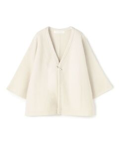TOMORROWLAND / トゥモローランド カーディガン・ボレロ | オーストラリアンラムズウール キモノスリーブジャケット