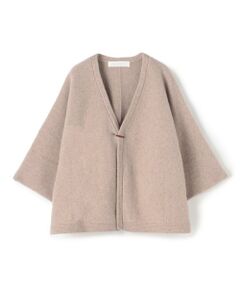 TOMORROWLAND / トゥモローランド カーディガン・ボレロ | オーストラリアンラムズウール キモノスリーブジャケット