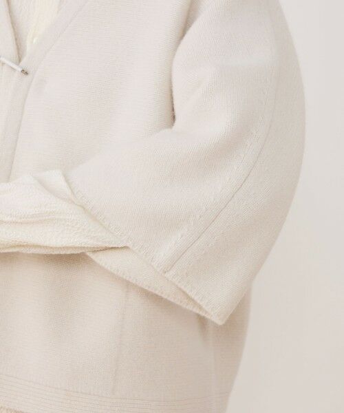 TOMORROWLAND / トゥモローランド カーディガン・ボレロ | オーストラリアンラムズウール キモノスリーブジャケット | 詳細7