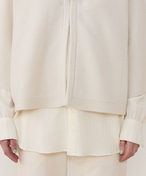 TOMORROWLAND / トゥモローランド カーディガン・ボレロ | オーストラリアンラムズウール キモノスリーブジャケット | 詳細8