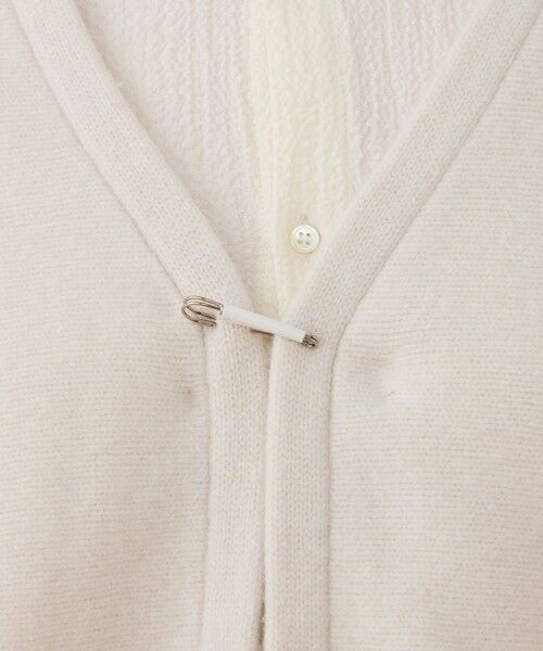 TOMORROWLAND / トゥモローランド カーディガン・ボレロ | オーストラリアンラムズウール キモノスリーブジャケット | 詳細9