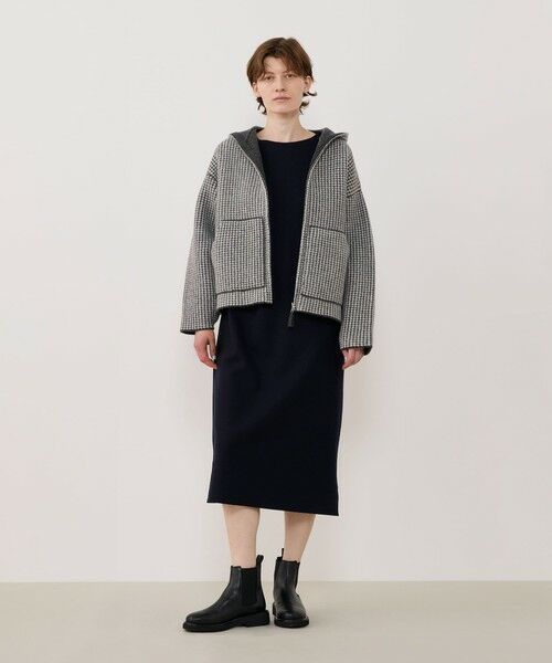 TOMORROWLAND / トゥモローランド ブルゾン | オーストラリアンラムズウールダブルフェイス ジップアップブルゾン | 詳細1