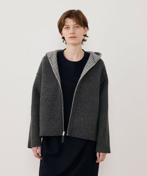 TOMORROWLAND / トゥモローランド ブルゾン | オーストラリアンラムズウールダブルフェイス ジップアップブルゾン | 詳細3