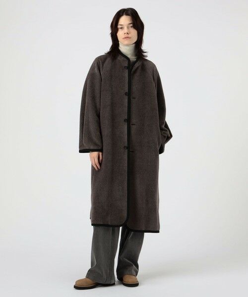TOMORROWLAND / トゥモローランド その他アウター | スーリーアルパカ ロングコート | 詳細1