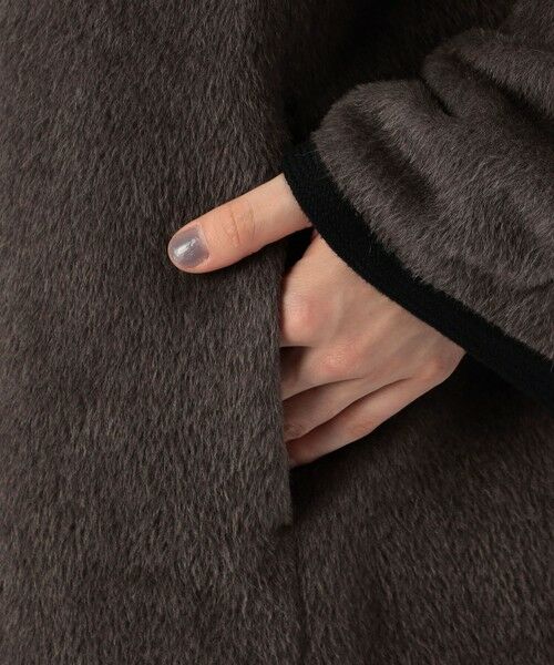 TOMORROWLAND / トゥモローランド その他アウター | スーリーアルパカ ロングコート | 詳細8