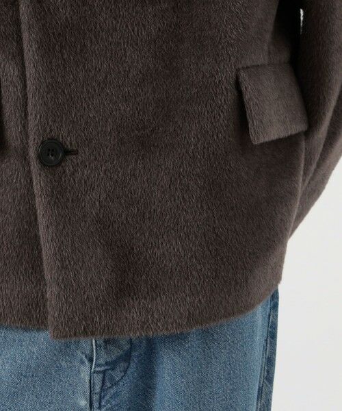 TOMORROWLAND / トゥモローランド その他アウター | スーリーアルパカシャギー ハイネックオーバルコート | 詳細11