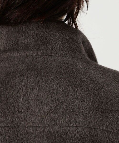 TOMORROWLAND / トゥモローランド その他アウター | スーリーアルパカシャギー ハイネックオーバルコート | 詳細8